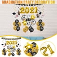 thumbnail image 1 of Graduation Banner Bunting Banner Decorative Pull Flag Graduation Party, 1 of 5