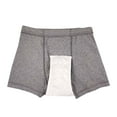 thumbnail image 3 of Pantalones de pañales para hombres jinwen Calzoncillos protectores suaves lavables LL, 3 of 8