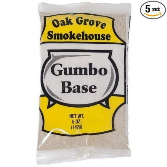 Oak Grove Smokehouse Gumbo Base (5 Pack of 5 Ounce Bags)