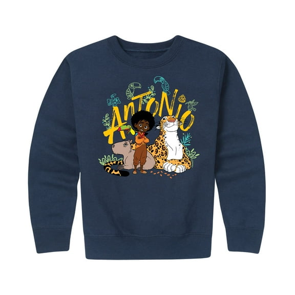 Disney's Encanto - Antonio - Toddler And Youth Crewneck Fleece Sweatshirt