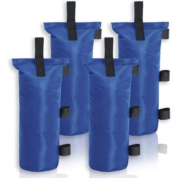 MASTERCANOPY 112lbs Weights Bags Set of 4 Sand Bags for Canopy Tent(9"X14" Blue)