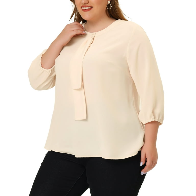 Cheap plus size 2025 blouses for work