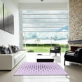 thumbnail image 7 of Ahgly Company Machine Washable Indoor Square Transitional Orchid Purple Area Rugs, 6' Square, 7 of 7