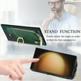 thumbnail image 6 of Nalacover Case for Samsung Galaxy S23 Ultra Wallet Case with Card Holder & Zipper Pocket, 360° Rotation Ring Kickstand Premium PU Leather Cover, Shockproof Magnetic Button Flip Stand Phone Case,Green, 6 of 9