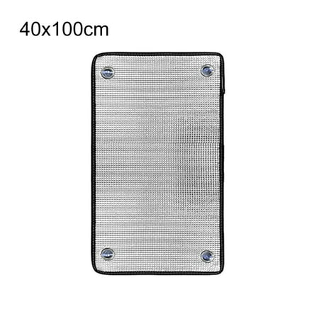 

Double-Layer Aluminum Foil Insulation Film Thicken Sash Roof Insulation Shading 40x100cm Hemming