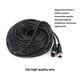 thumbnail image 4 of Speravity Cable de extensión impermeable de Audio y vídeo para coche de marcha atrás trasera, Cable de 4 pines, herramientas de línea alámbrica de Cambiadores de CD de coche 15 metros Speravity VI019233-06, 4 of 6