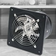 thumbnail image 2 of Duct Fan, Bathroom Fan, Wall Fan, for Bathroom and Kitchen Exhaust Fan Industrial Ventilation Extractor Metal Axial Exhaust Air Blower Fan, 2 of 11