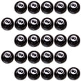 thumbnail image 4 of Black Acrylic Beads for DIY Jewelry Making Smooth Surface Delicate Appearance 50pcs, 4 of 10