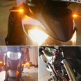 thumbnail image 3 of Bamboohart Universal Motorcycle Turn Signal LED Lights - Daytime Running Lights & Sequential Indicators - 2pcs Set, 3 of 5