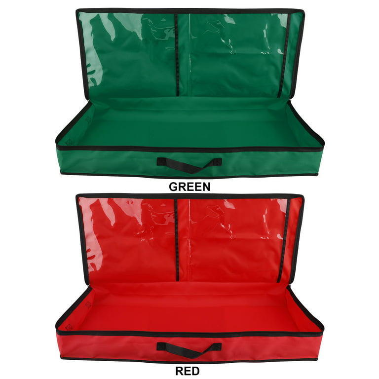 Rubbermaid Red & Green Wrapping Paper Storage Bag  Wrapping paper storage,  Bag storage, Green wrapping paper