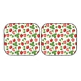 thumbnail image 4 of Picia Strawberry 2 Piece Car Windshield Sun Shade Foldable | Foldable Sun Shield for Front Window Blocks UV Rays and Keeps Your Vehicle Cool-Small, 4 of 7