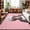 Pink, variant on Chef Chimpanzee Washable Area Rug 2 x 3 ft Animal Pink Background Soft Non Slip Rugs Stain Repellent Indoor Felt Carpet for Living Dining Room Bedroom Home Office