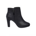 thumbnail image 2 of Botines Moda Casual/Formal Mujer Tipo Piel Cierre Negro negro 23, 2 of 7
