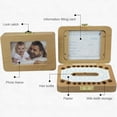 thumbnail image 3 of Caja de dientes de leche Casa dental de madera Niños Gota de dientes de leche, 3 of 8