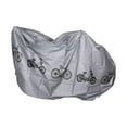 thumbnail image 3 of Durable Bike Cover Waterproof Polyester Sun Protection Large Dustproof Rustproof Raincoat Shed for Motorbike Outdoor Transportation Storage Gray, 3 of 8