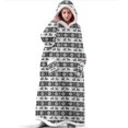 thumbnail image 3 of Sudadera con capucha de Navidad para hombre y mujer, suéter gigante, manta superlarga, sudadera de gran tamaño, Invierno, 3 of 4