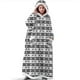 thumbnail image 3 of Sudadera con capucha de Navidad para hombre y mujer, suéter gigante, manta superlarga, sudadera de gran tamaño, Invierno, 3 of 4