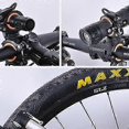 thumbnail image 3 of 360 Degree Rotating Cycling Bike Light Double Holder LED Front Flashlight Lamp Pump Handlebar Mount, 3 of 5
