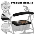 thumbnail image 5 of HELLHERO Horse Halloween Gifts Rollator Seat Covers Rollator Walker Seat Covers Soft Waterproof and Cover Only for Seniors Men Women, 5 of 7
