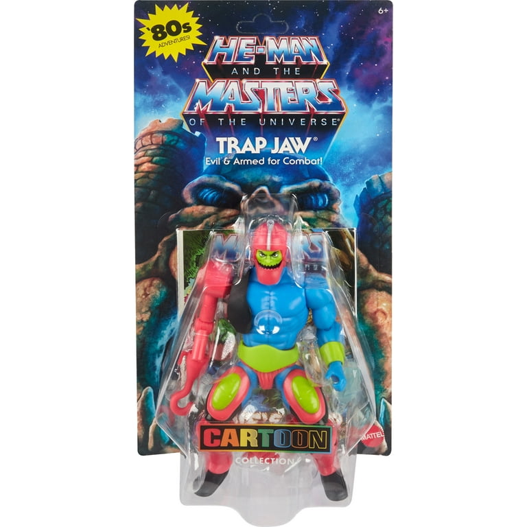 Masters of The Universe Origins Core Filmation Trap Jaw Action Figure