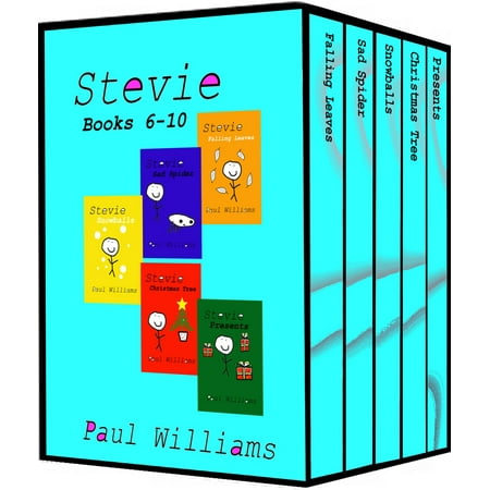 Stevie - Series 2 - Books 6-10: Vol 6 - 10. Falling Leaves, Sad Spider, Snowballs, Christmas Tree and Presents. -