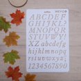 thumbnail image 2 of Letras Stencil Letra Alfabeto Stencils Pintura Papel Arte Número Palabra JShteea Libre de BPA, 2 of 9