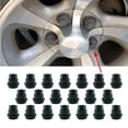 thumbnail image 2 of Rustproof 24mm Plastic Lugs Nut Covers Vehicle Fit Anti Dust Wheel Accessories Vehicle Hub Replacement 15661036, 2 of 8
