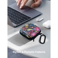 thumbnail image 5 of Estuche Cuadrado Para Auriculares, Organizador De Auriculares, Estuche Portátil Con Cable De Eva, Bolsa De Almacenamiento Con Mosquetón Para Airpods Pro Beats Bose Galaxy Buds, Almacenamiento De Cable, 5 of 5
