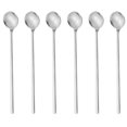 thumbnail image 1 of 6 PCS Coffee Spoons, Stirring Spoons, Tea Spoons Long Handle, Ice Tea Spoons, Long Spoons for Stirring, 1 of 5