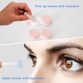 thumbnail image 4 of Case Travel Size Cute Colored Contact Applicator Removal Tool Kit With Solution Bottle For Daily Outdoor, 4 of 7