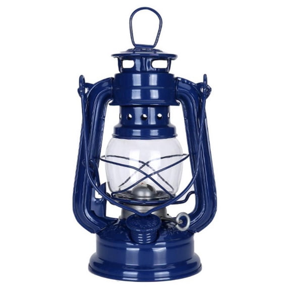 Adarl Vintage Kerosene Oil Lantern, Rustic Old Fashioned Light Up Lantern, Handmade Kerosene Lamp Decorative Housewarming Gifts Outdoor Camping Emergency Hanging Light/Lamp