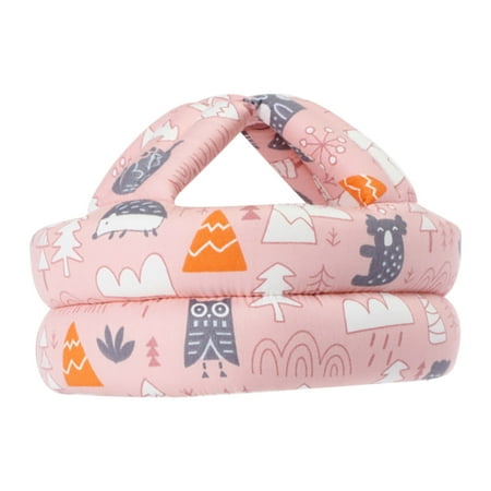 

YWDJ Safety Helmet Toddler Hat Toddler Protective Hat Toddler Hat Child Hat Toddler Head Guard Pink B