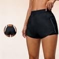 thumbnail image 6 of Running Shorts for Women,Quick Dry Athletic Sports Shorts Workout Gym Shorts with Zip Pocket Black S, 6 of 7