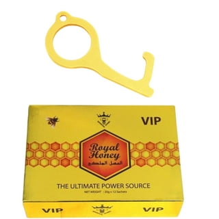 Premium Vip Royal Honey Gold - 6pc x 20g Natural Wellness Boost - Halal  Snack World