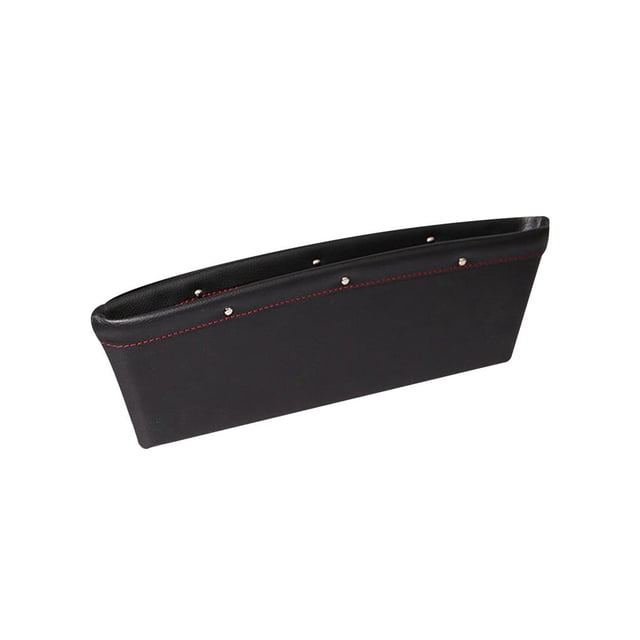 Kenally Bolsa de almacenamiento para huecos de PU Organizador anticaída para huecos de coche Estuche para huecos de asiento de automóvil de cuero Automoción decorativa y accesorios Kenally VI006835-00