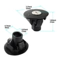 thumbnail image 2 of Locking Fuel Gas Cover Cap Tank Plug With 2 Keys 8U5Z9C268B for Ford F150 Escape, 2 of 4