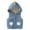 Light blue, variant on breaise Baby Kids Boys Girls Fuzzy Sherpa Vest Hooded Jacket Coat Faux Sleeveless Soft Fleece Outwear Gilet for Toddler