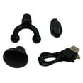 thumbnail image 2 of Dawot Black Muscle Massage Gun Percussive Deep Tissue with 3 Adjustable Speeds and 4 Heads Portable Body Pain Relief Workout Relaxation, Muscle Massager for Office Gym Home, 2 of 6