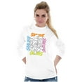 thumbnail image 3 of Vintage The Smurfs Cartoon Characters Long Sleeve TShirt Men Women Brisco Brands S, 3 of 5