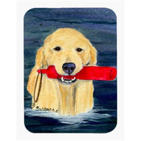 Golden Retriever Mouse Pad & Hot Pad Or Trivet