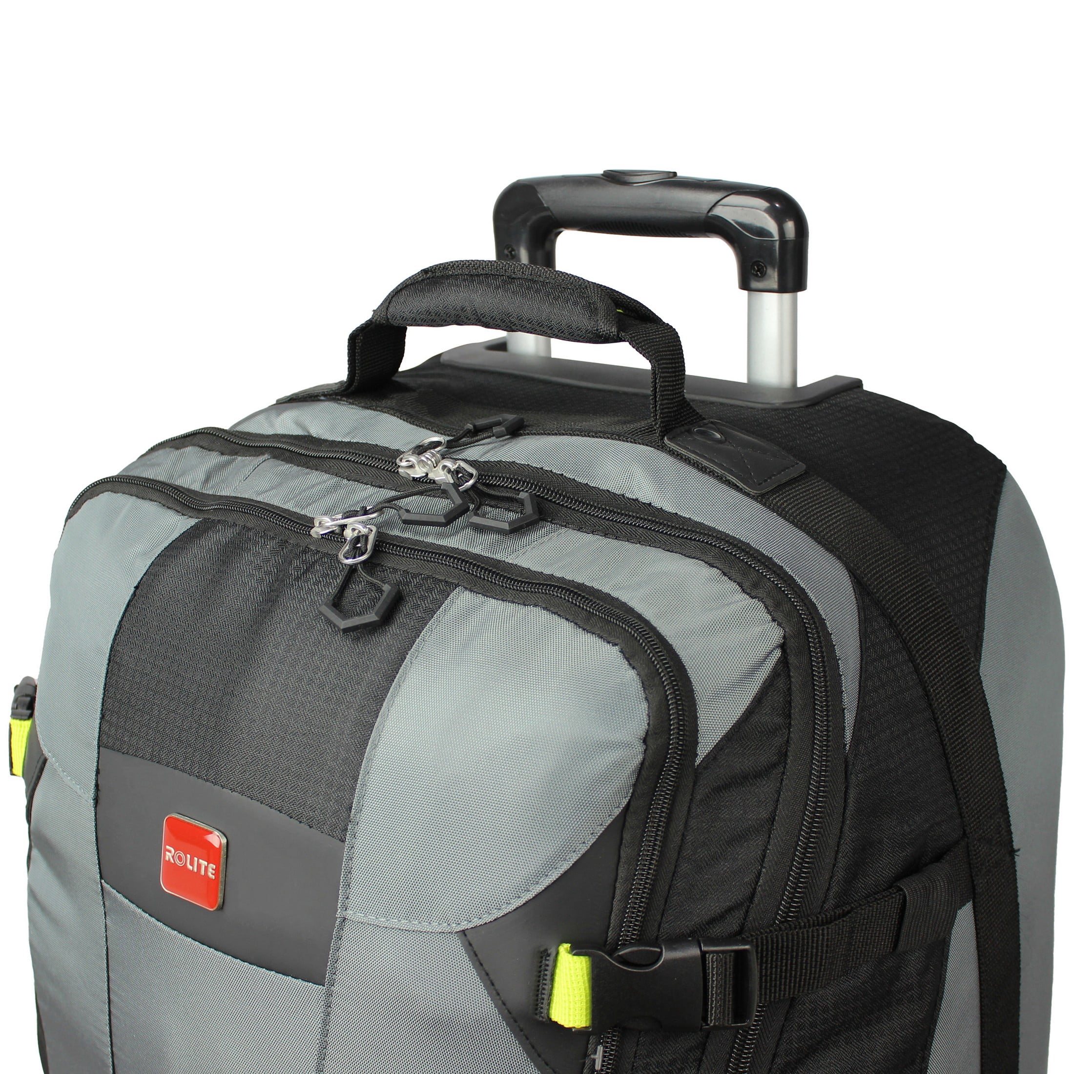 World Traveler Rolite Alpine Upright Style 30-Inch Rolling Duffel Bag - Grey