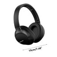thumbnail image 3 of Bluetooth headphones with up to 40 hours battery, microphone for call, foldable and comfortable, Android and iOs compatible, 3 of 9