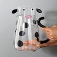 thumbnail image 3 of Tetera bonita, jarra transparente, cafetera, calentador de té, tetera de cristal de leche tipo portátil, para viajes, cocina, oficina, regalo de Pequeña Macarena  Tetera, 3 of 6
