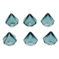 thumbnail image 4 of Esquirla 6 Pcs Clear Glass Bottle Charm Pendant DIY Craft Jewelry Making Deep Green, 4 of 7
