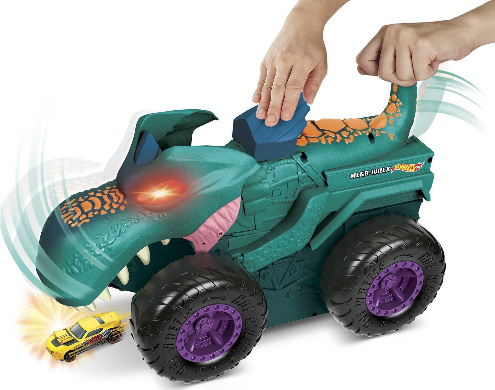 Hot Wheels Cars & Vehicles, Monster Trucks MEGA-Wrex Vehicle - Kids