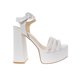 thumbnail image 1 of Sandalias Ariana color blanco con triple cinta en empeine 23.5 Dorothy Gaynor Sandalias Ariana color blanco con triple cinta en empeine 23.5, 1 of 6