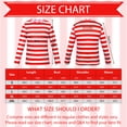 thumbnail image 2 of Forfamy Wheres Waldo Costume Adulte T-Shirt Rayé Rouge et Blanc Femmes Lunettes Chapeau Déguisement d'Halloween, 2 of 6