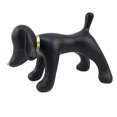 thumbnail image 1 of Estatuilla Del Perro de piezaza De Dibujos Animados De Resina Adorno De Sonambulismo Perro De Varios Tamaños S negro Soledad Figurilla de resina de dibujos animados, 1 of 10