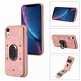 thumbnail image 2 of Dteck for Apple iPhone XS Max Wallet Case, Shockproof Heavy Duty Flip PU Leather Ring Kickstand Card Holder Anti-Scratch Soft Protective Cover, pink, 2 of 8