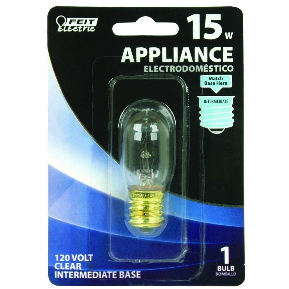 FEIT Electric 15w Appliance Bulb 120VBP15T7N Lot of 2